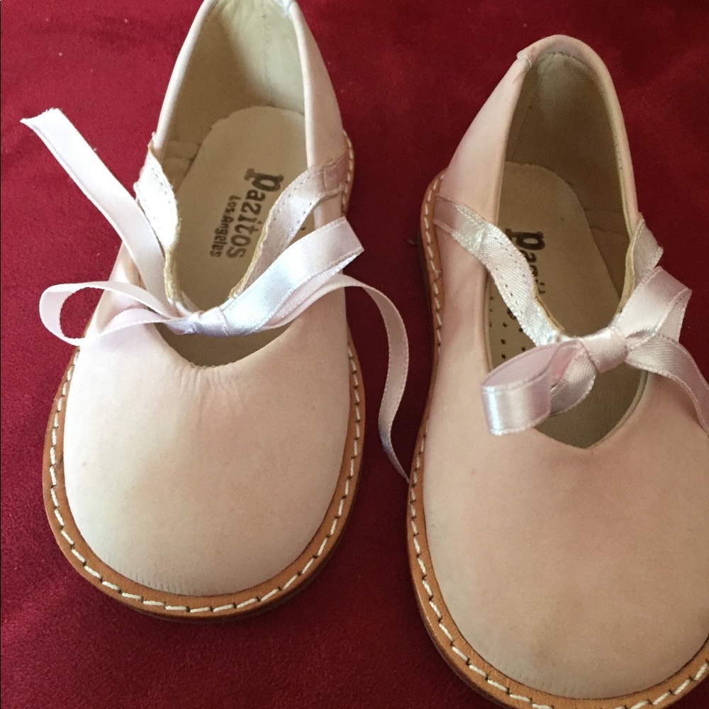 Pazitos pink “ballet” shoes, girl’s